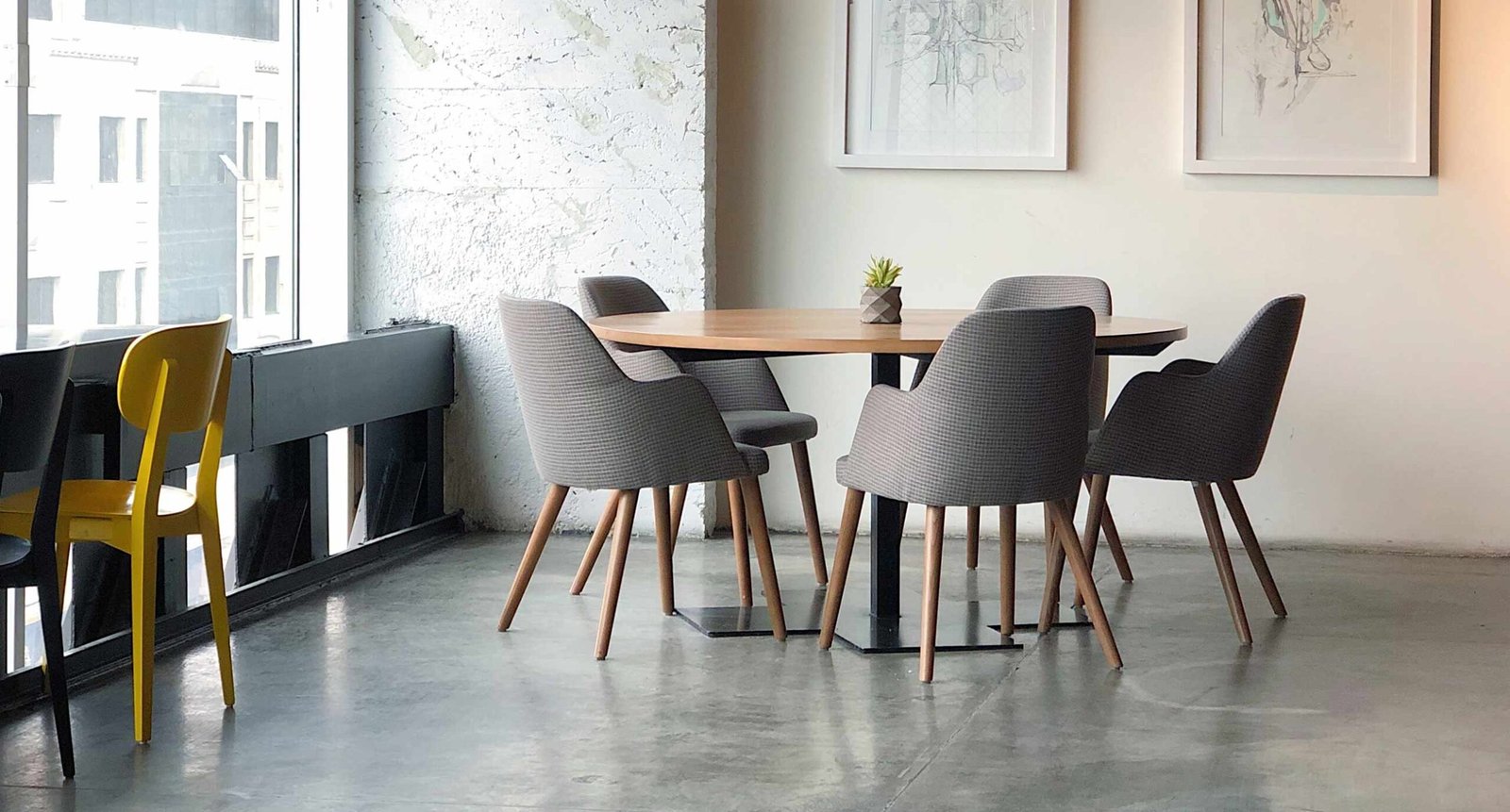 Dining Space with Accent Chairs